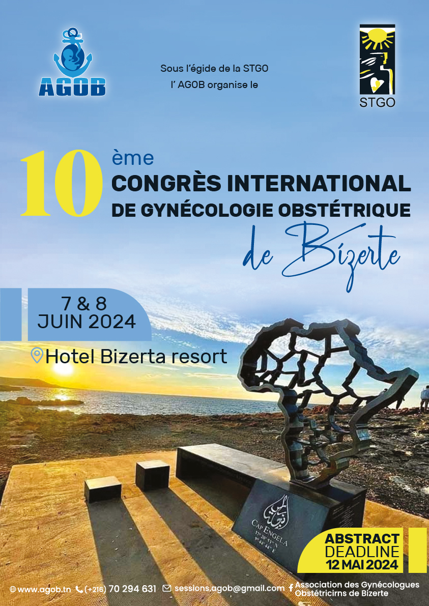 Affiche officielle 10ème CIGOB 2024